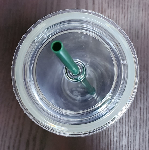 20oz Starbucks clear double walled arylic tumbler - Picture 2 of 3